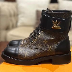 Louis Vuitton Combat Boots